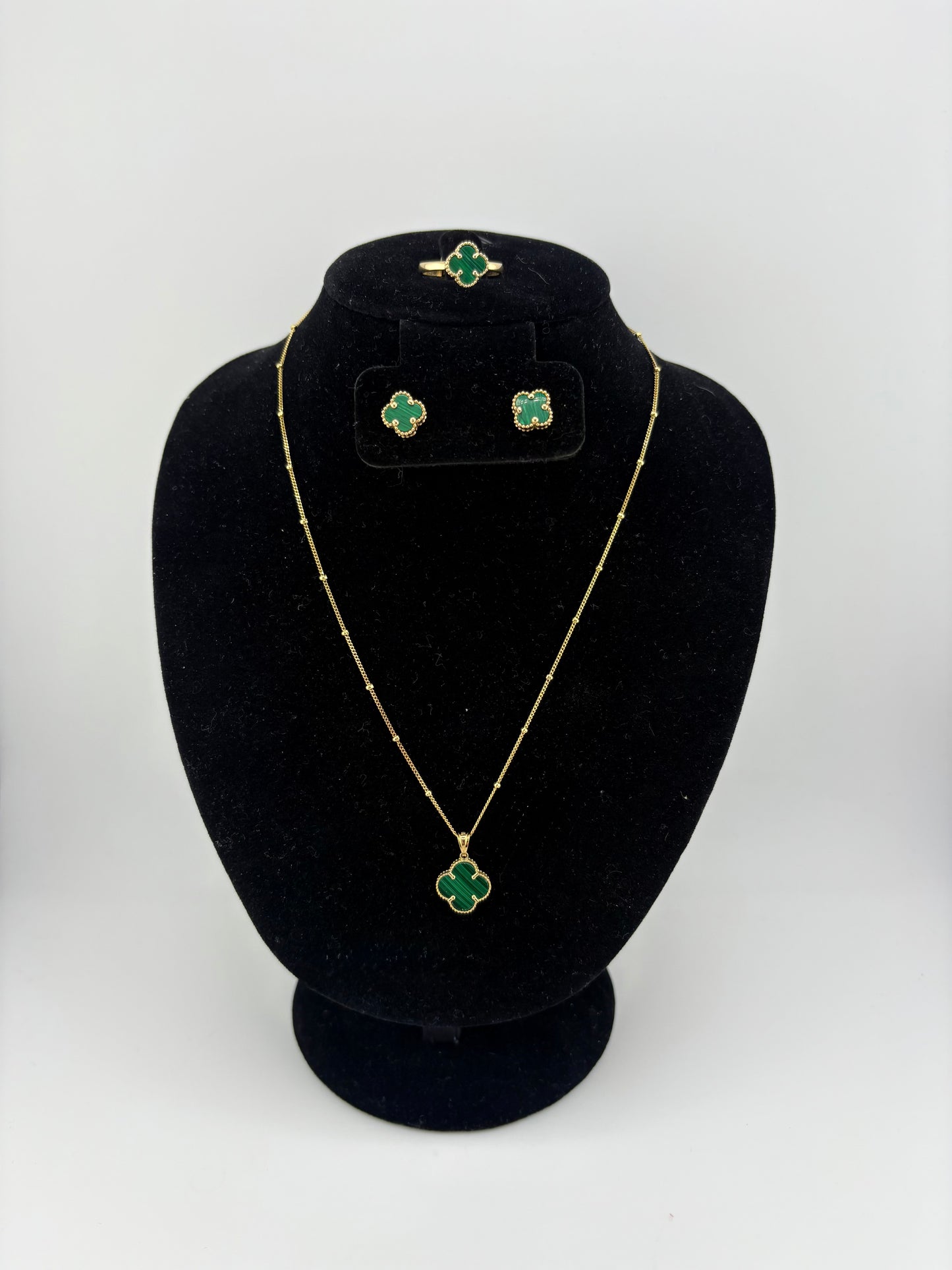 10K Necklace 18IN Set