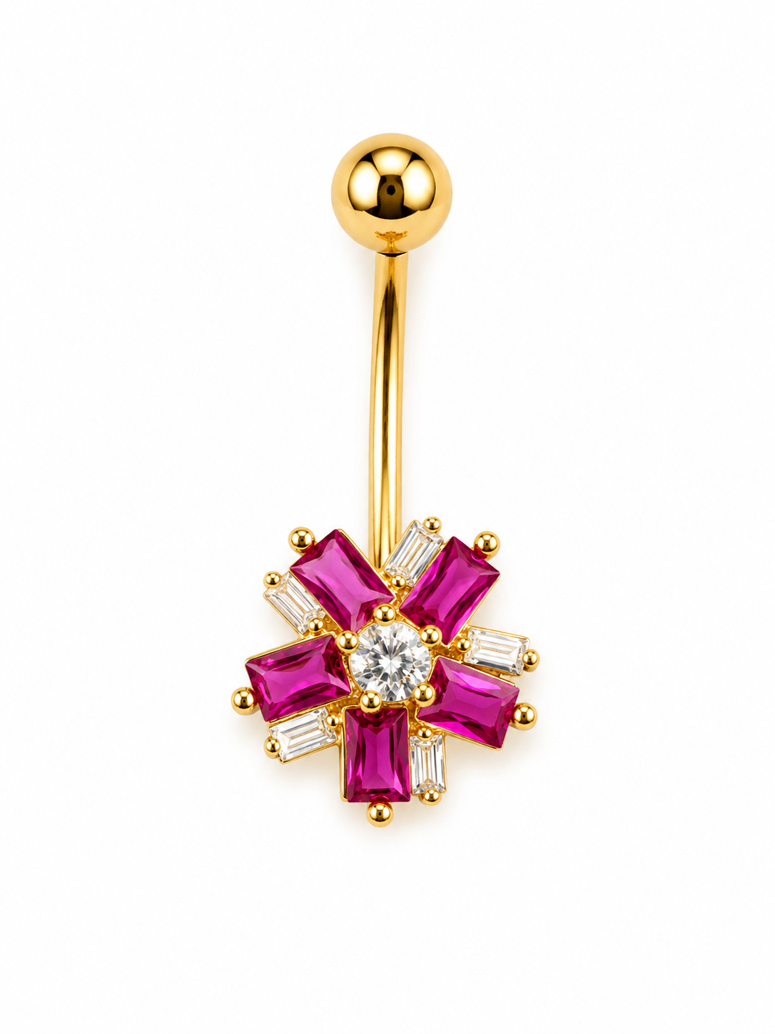 10K Gold Belly Ring