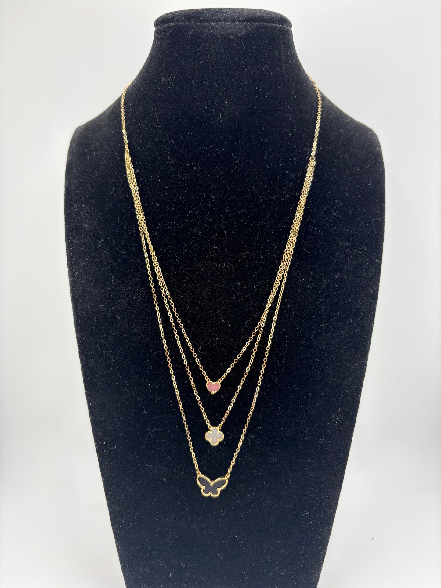 14K Necklace 3IN1