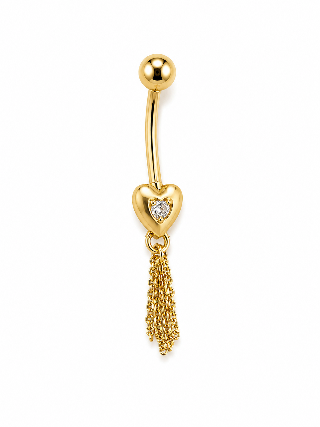 10K Gold Belly Ring