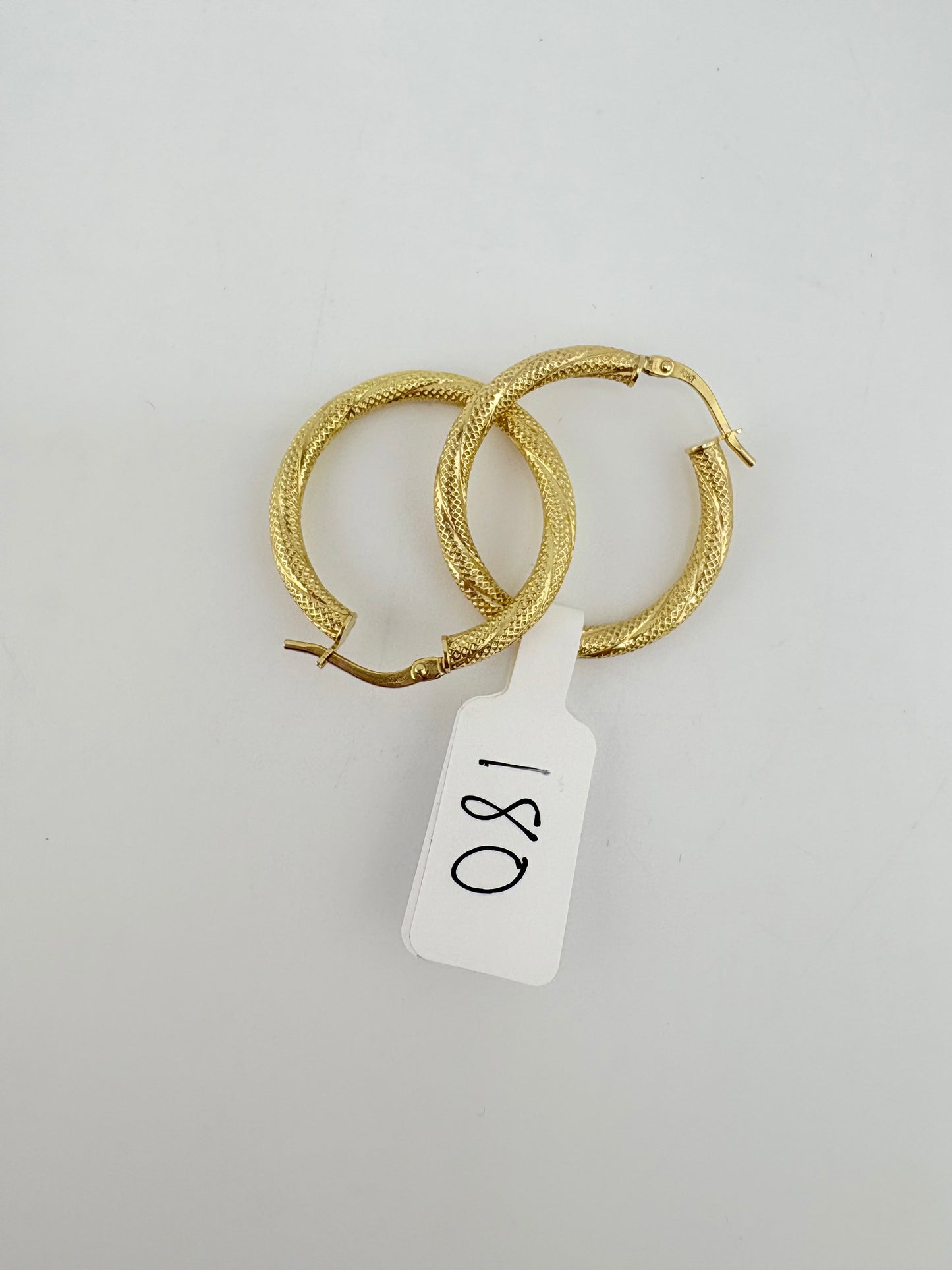 10K Gold Hoops
