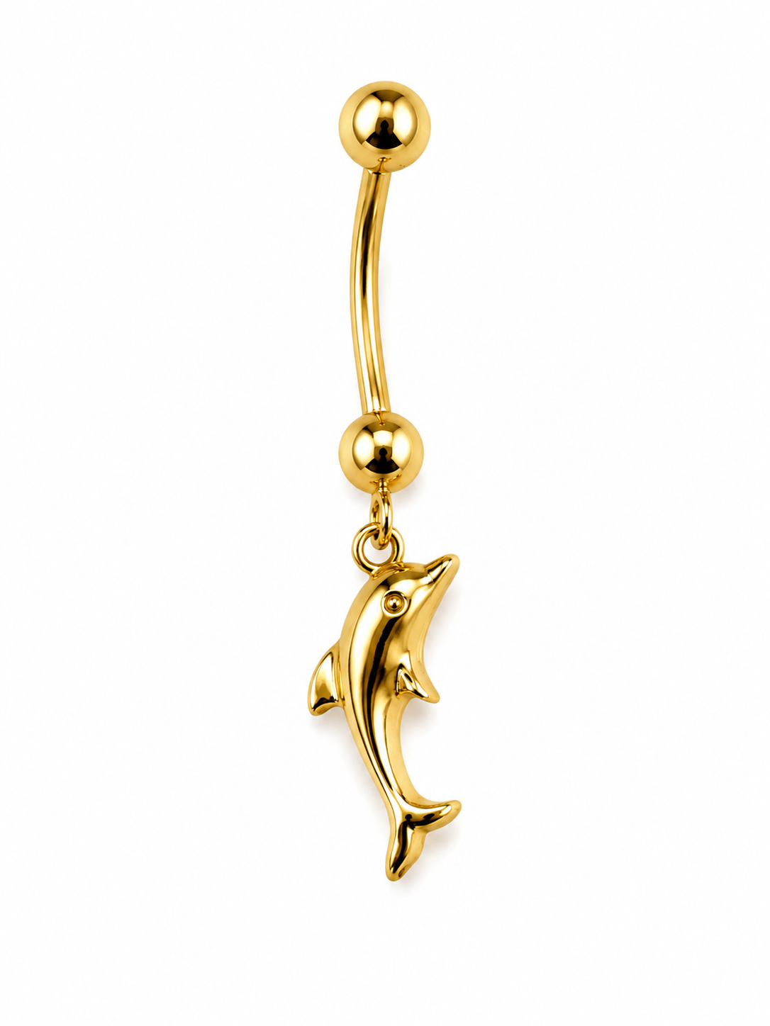 10K Gold Belly Ring