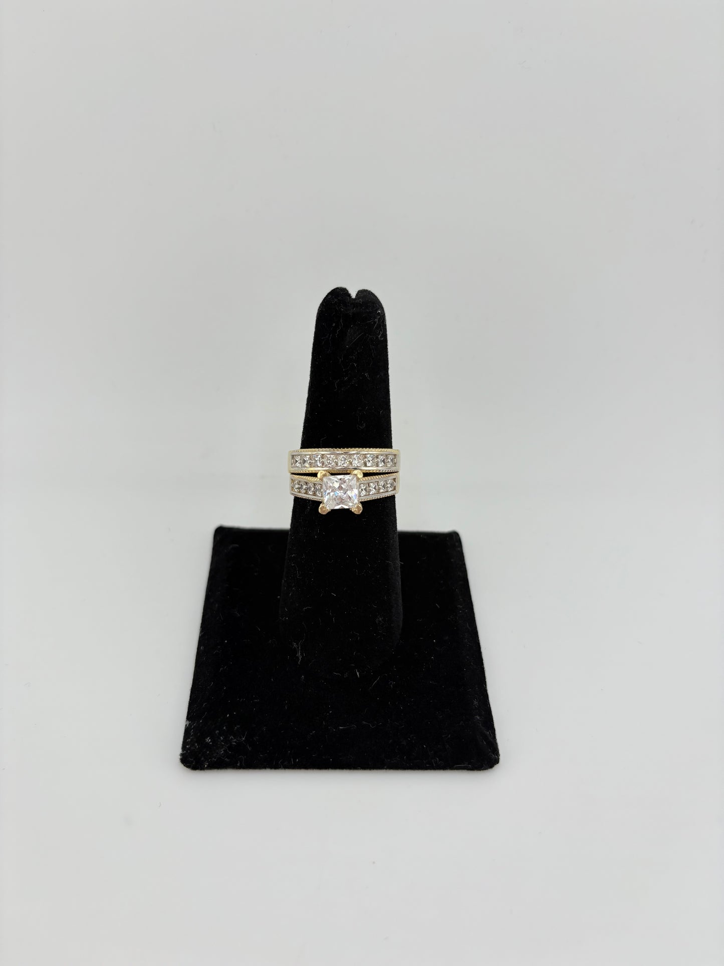 14K Anillo De Compromiso