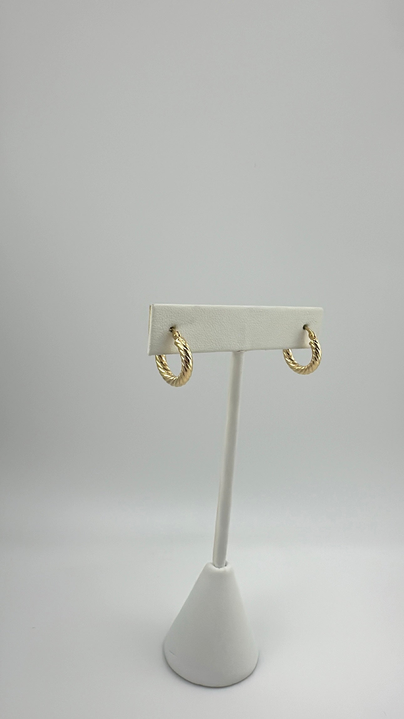 14K Small Hoops