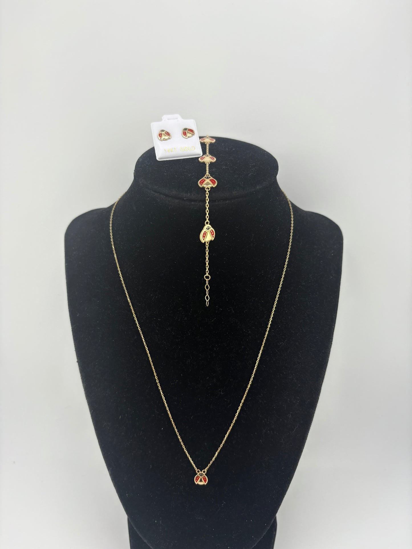 14K Necklace Set