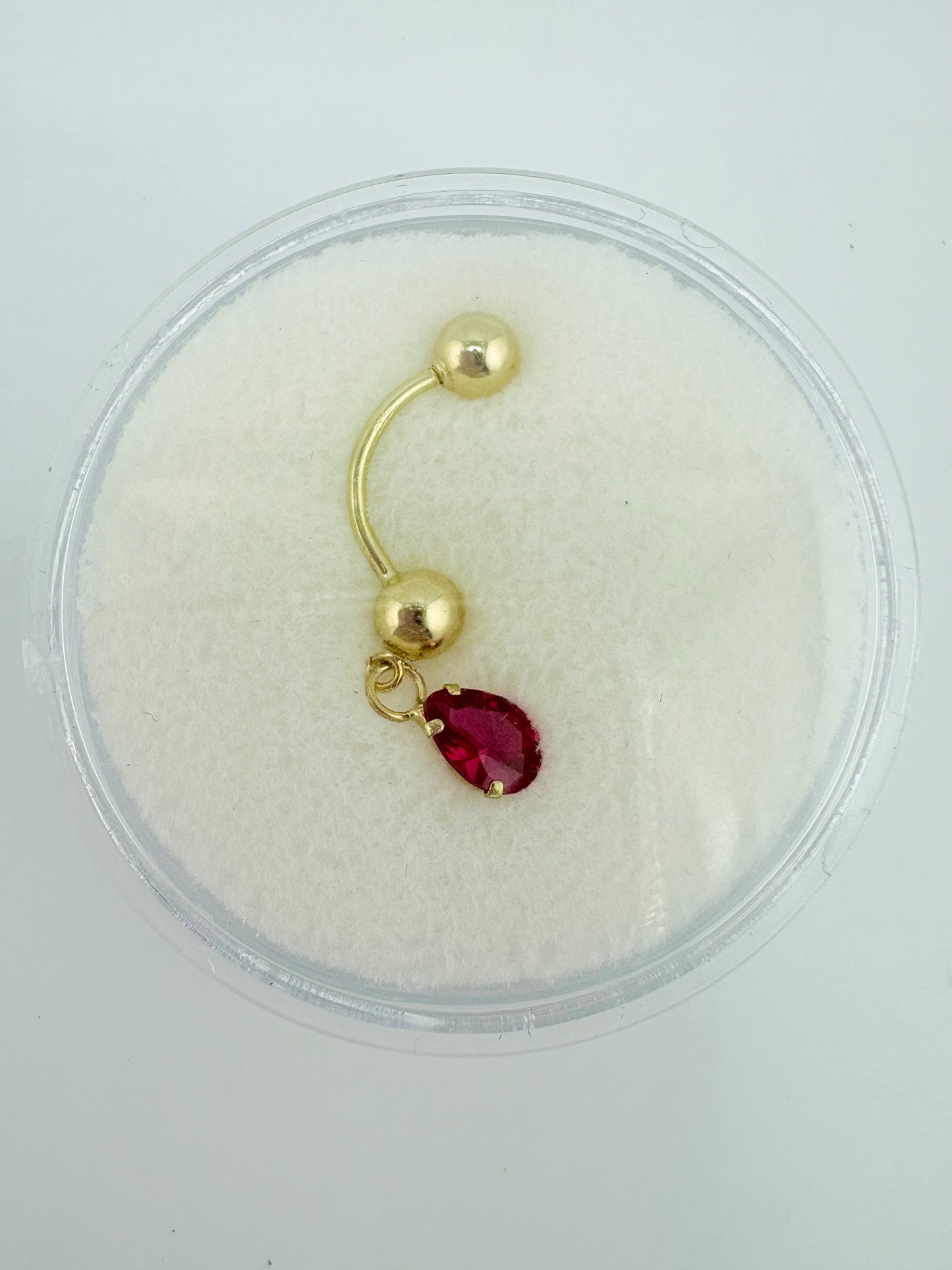 14K Gold Belly Ring