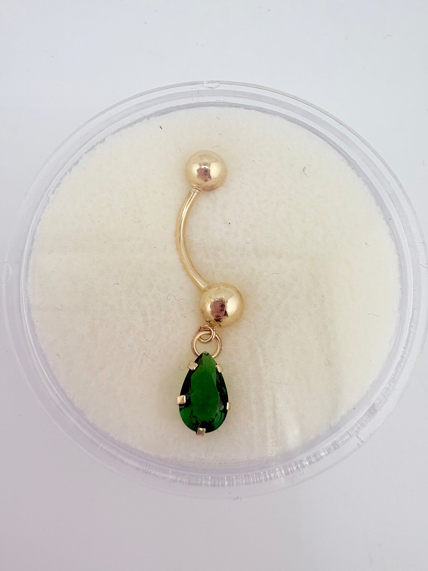 14K Gold Belly Ring