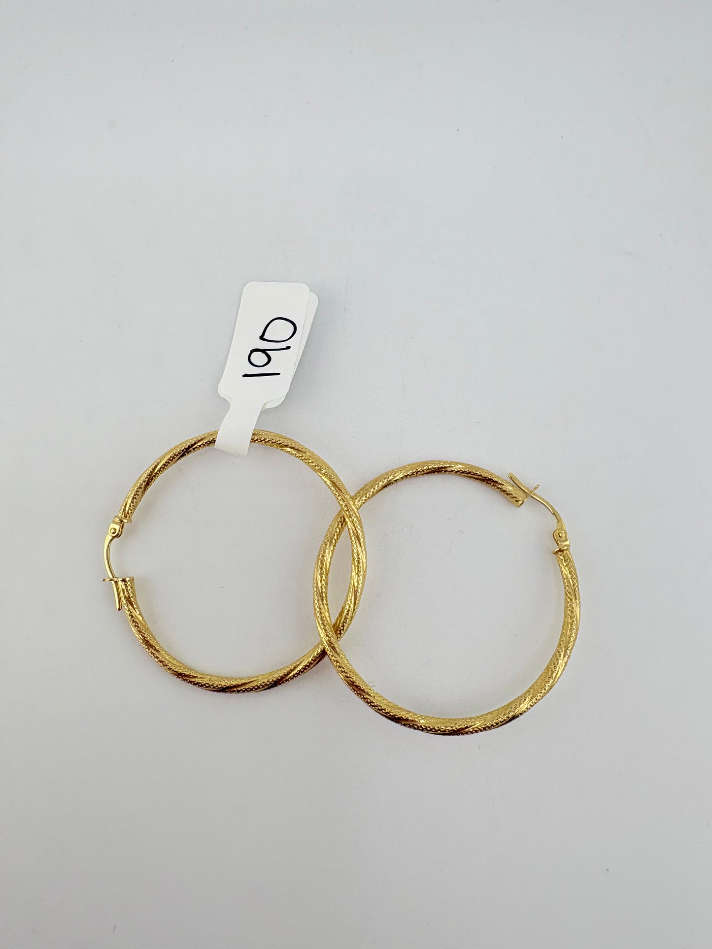10K Gold Hoops