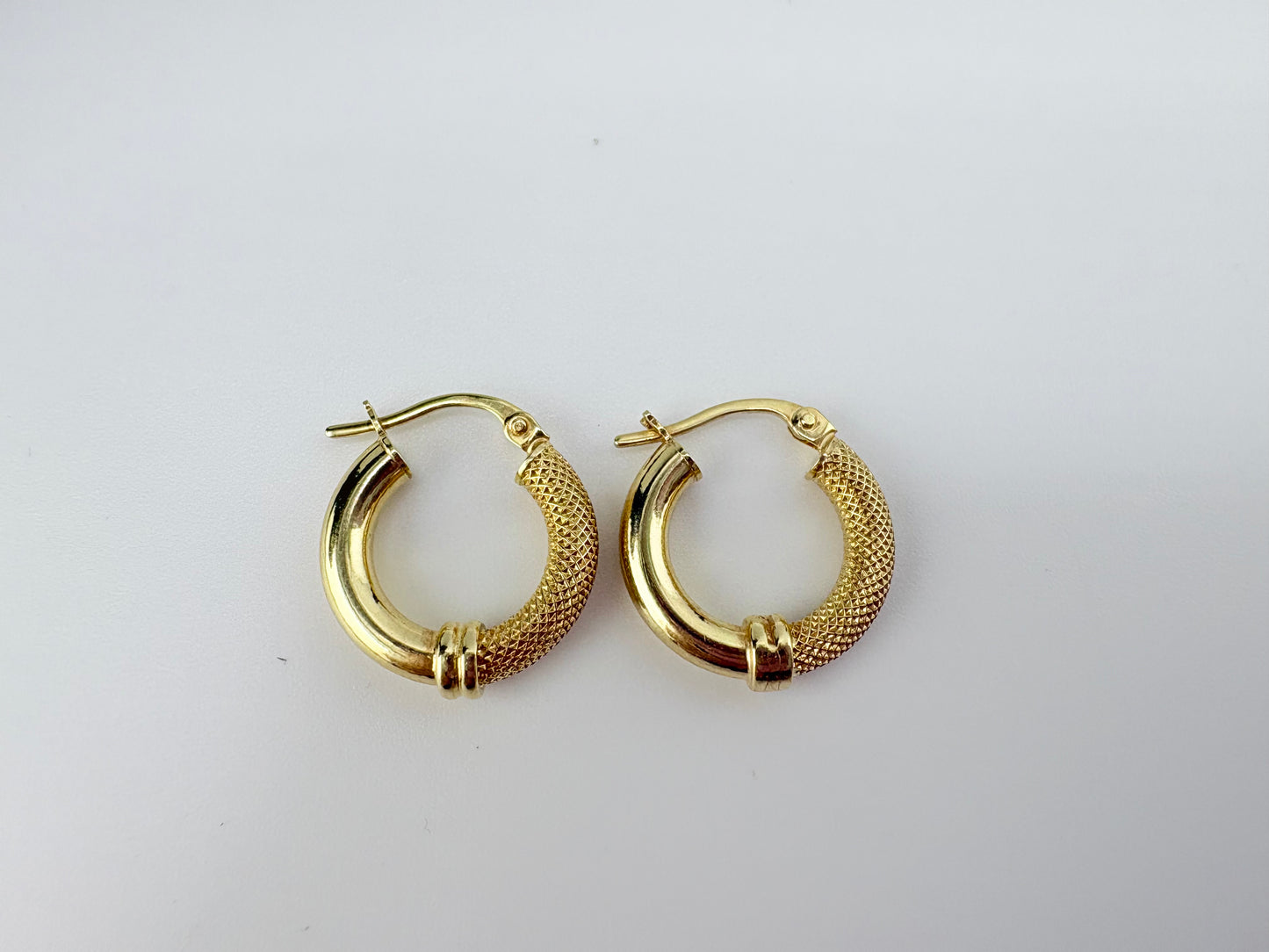 10k Gold Hoops
