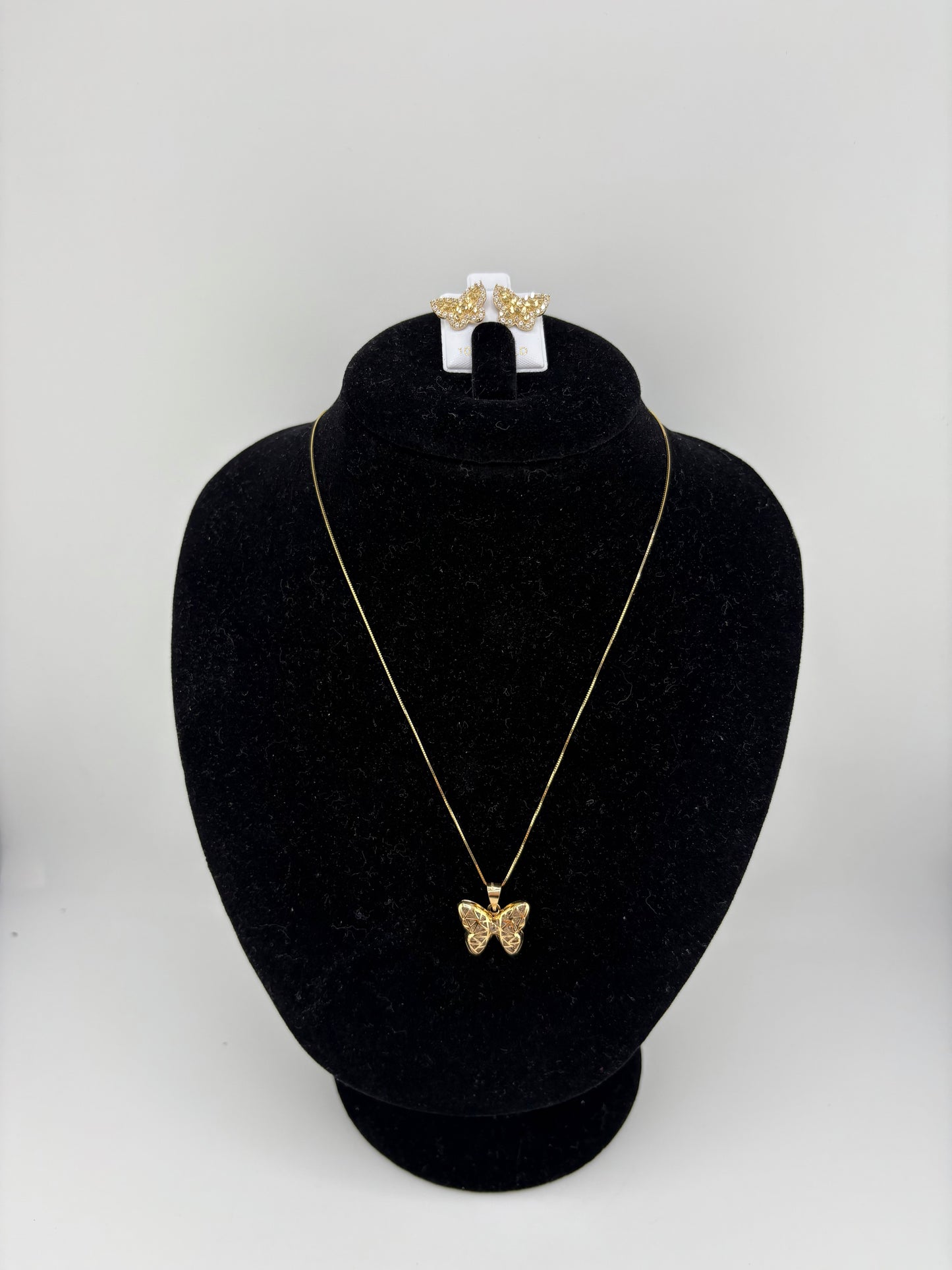 10K Necklace 18IN SET