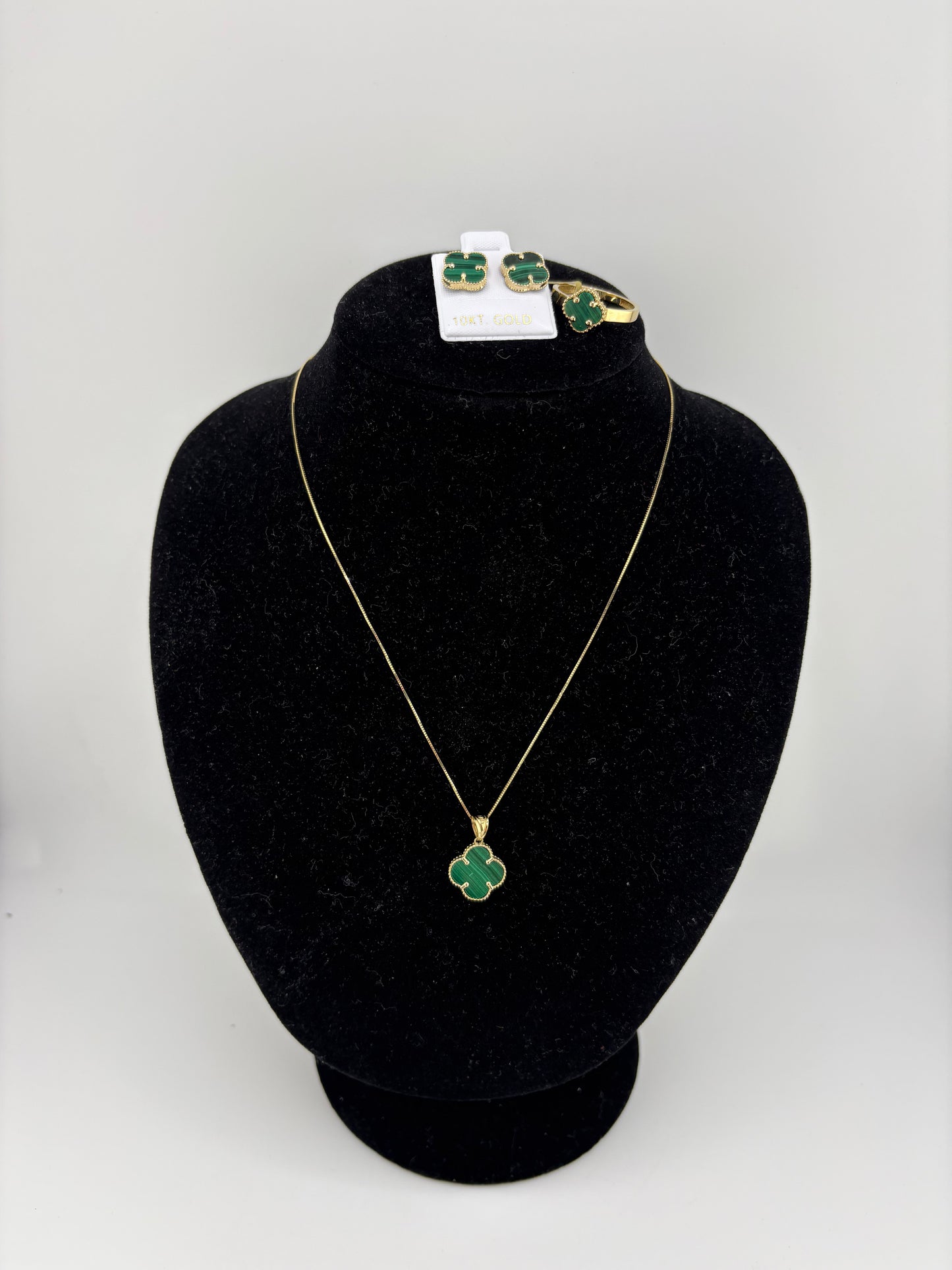 10K Necklace 18IN SET