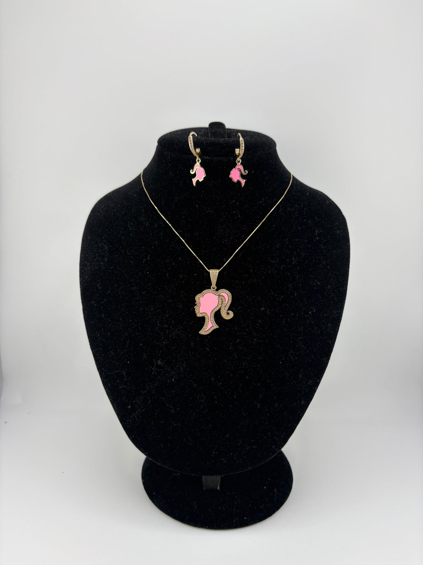 10K Necklace 18IN SET