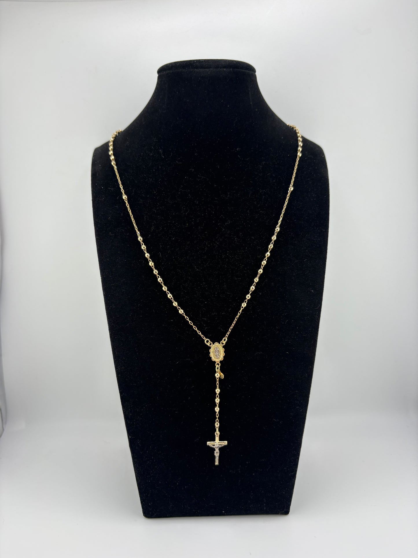10K Rosario Necklace 24IN