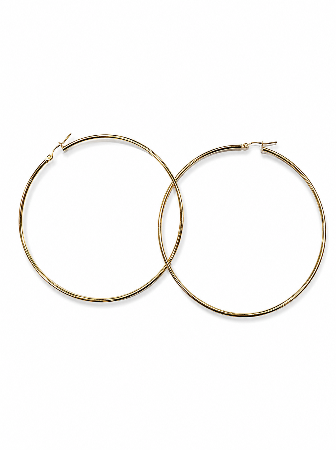 10K Gold Hoops