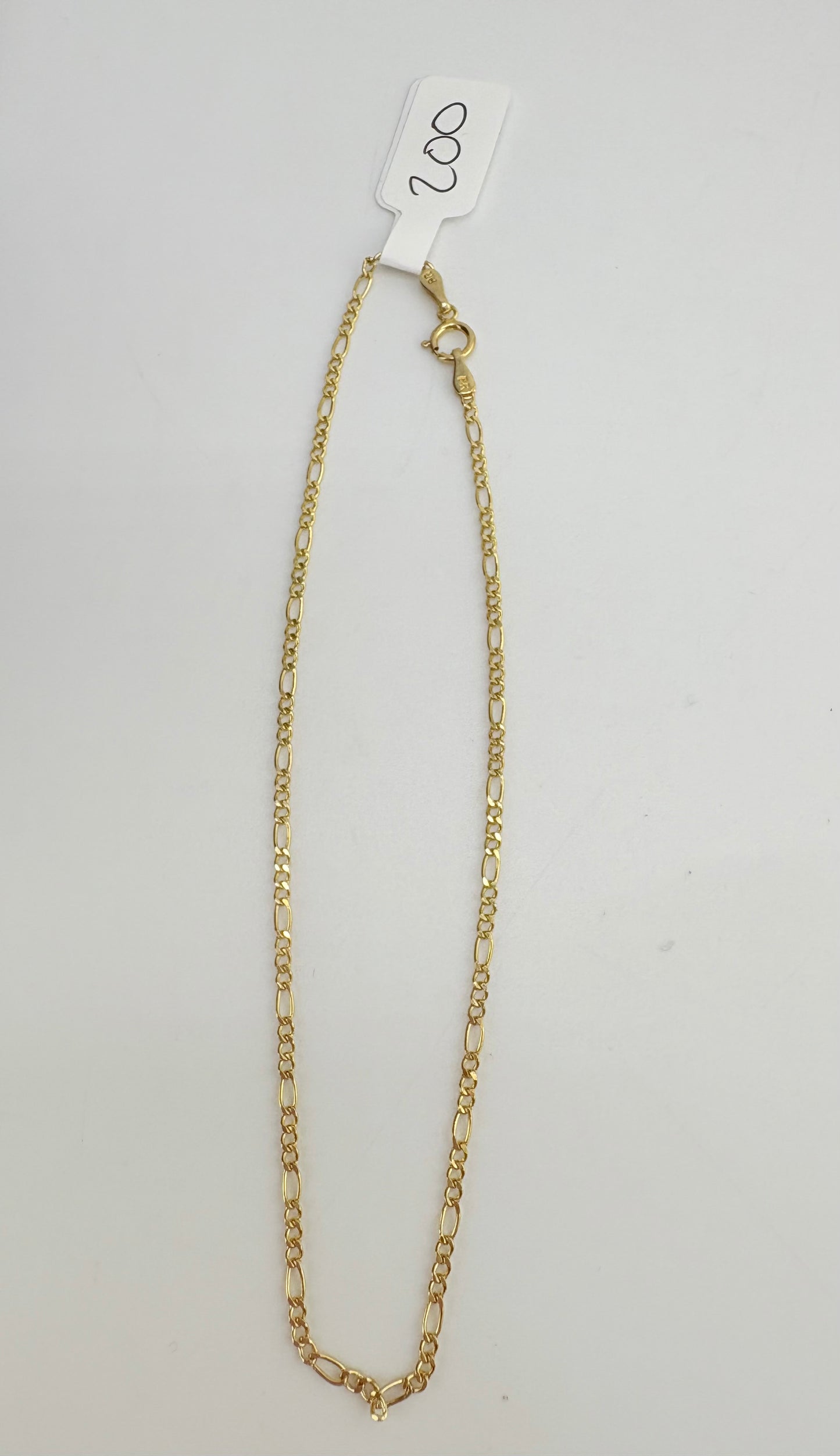 10K Anklet bracelet