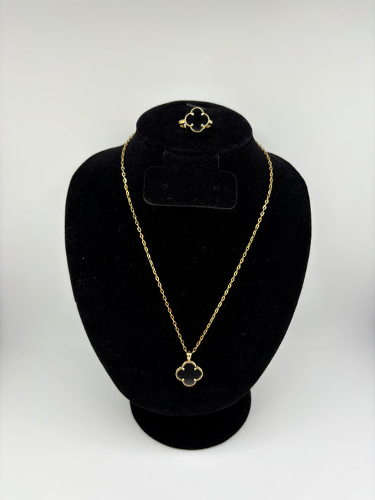 10K Necklace 18IN SET
