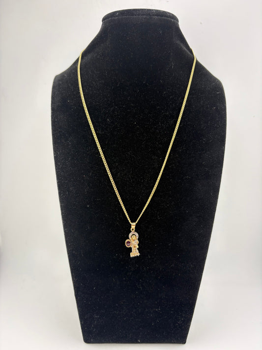 10K Necklace 18IN