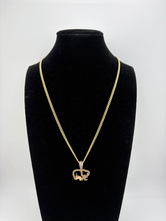 10K Necklace 22IN