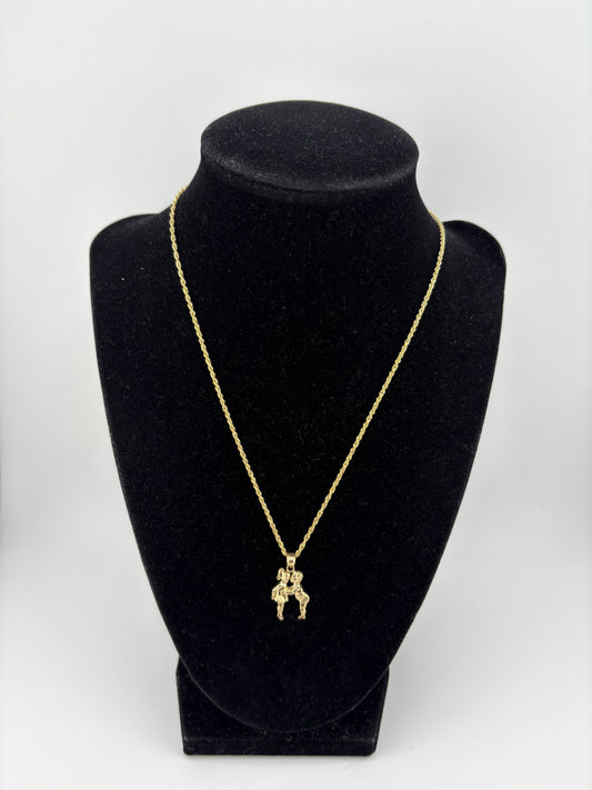 10K Necklace 18IN