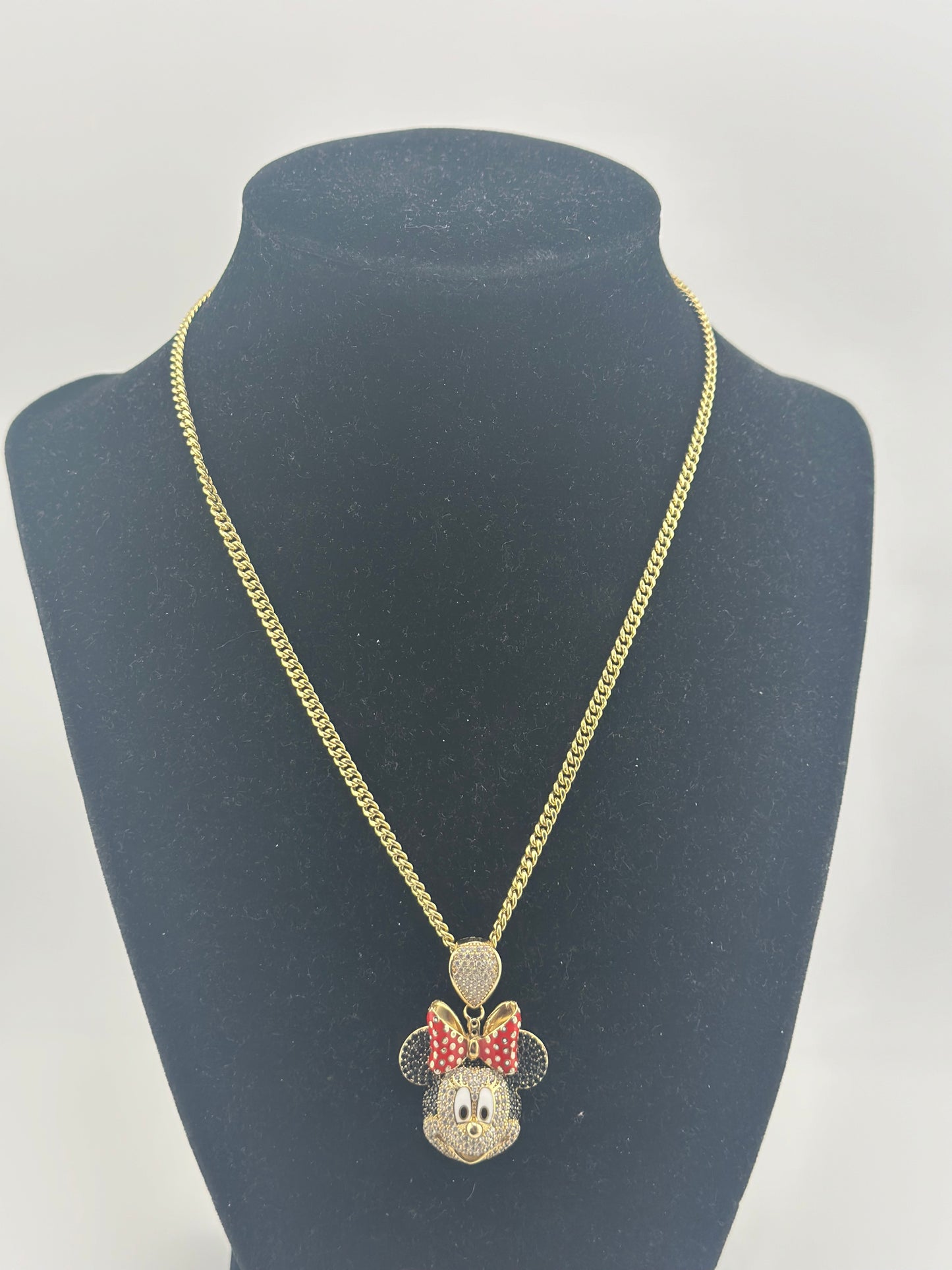 10K Minnie Necklace