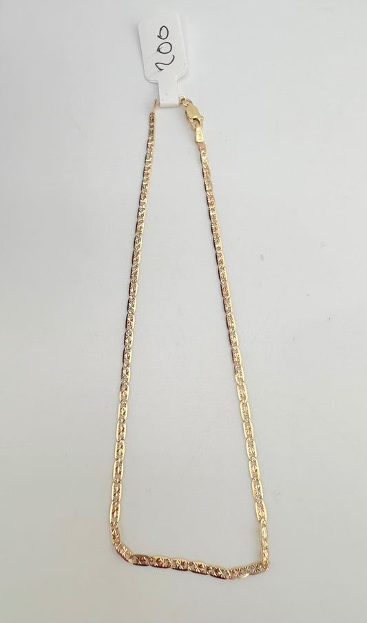 10K Anklet bracelet