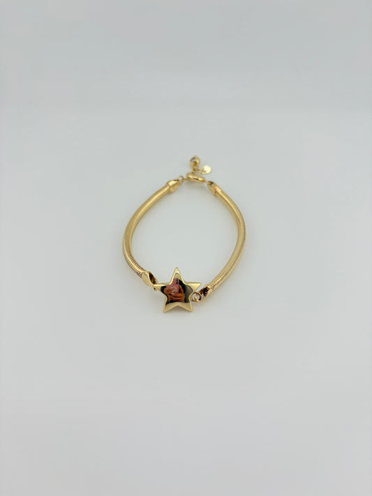 14K Star Bracelet Elastic