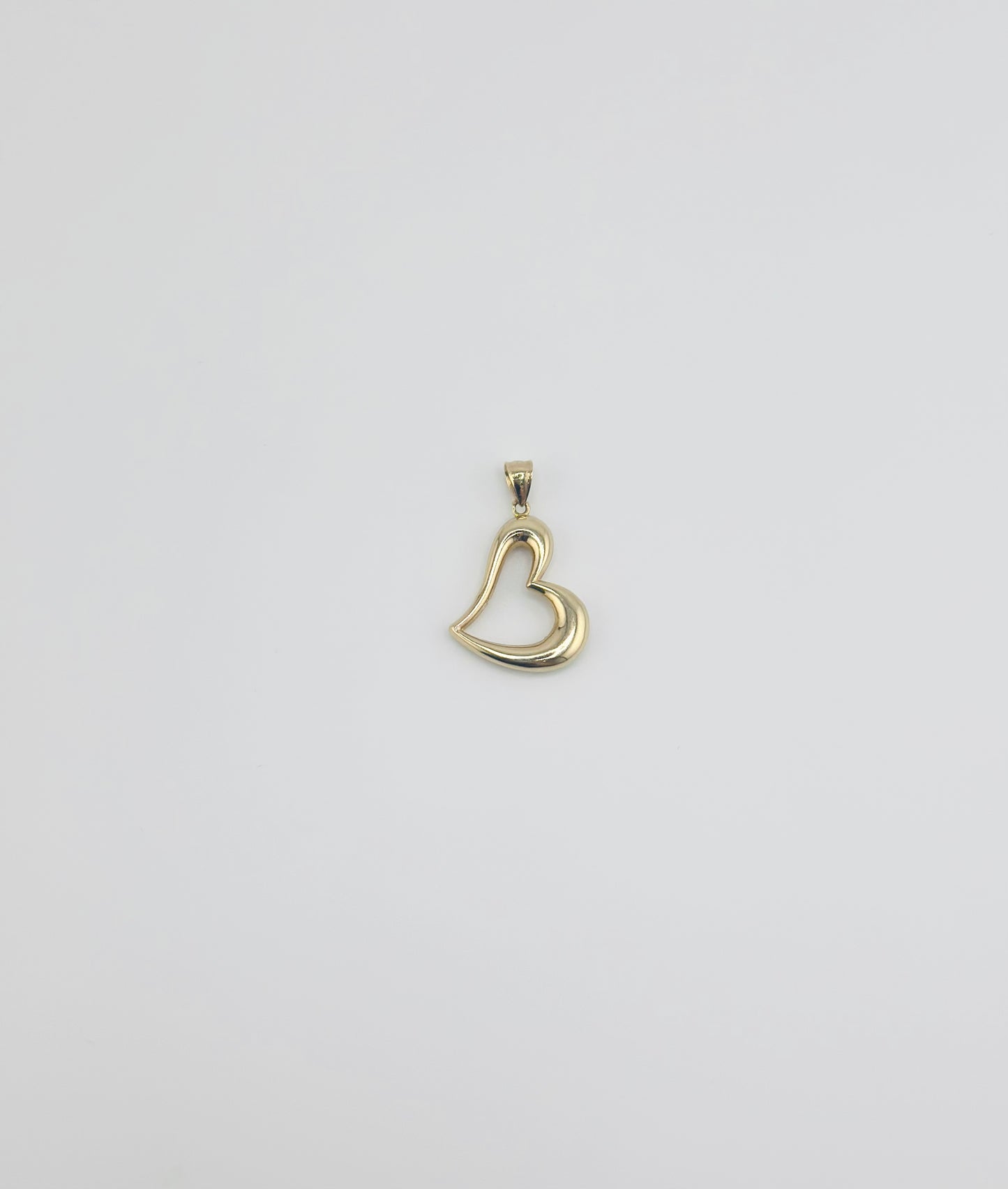 14K Heart Pendant