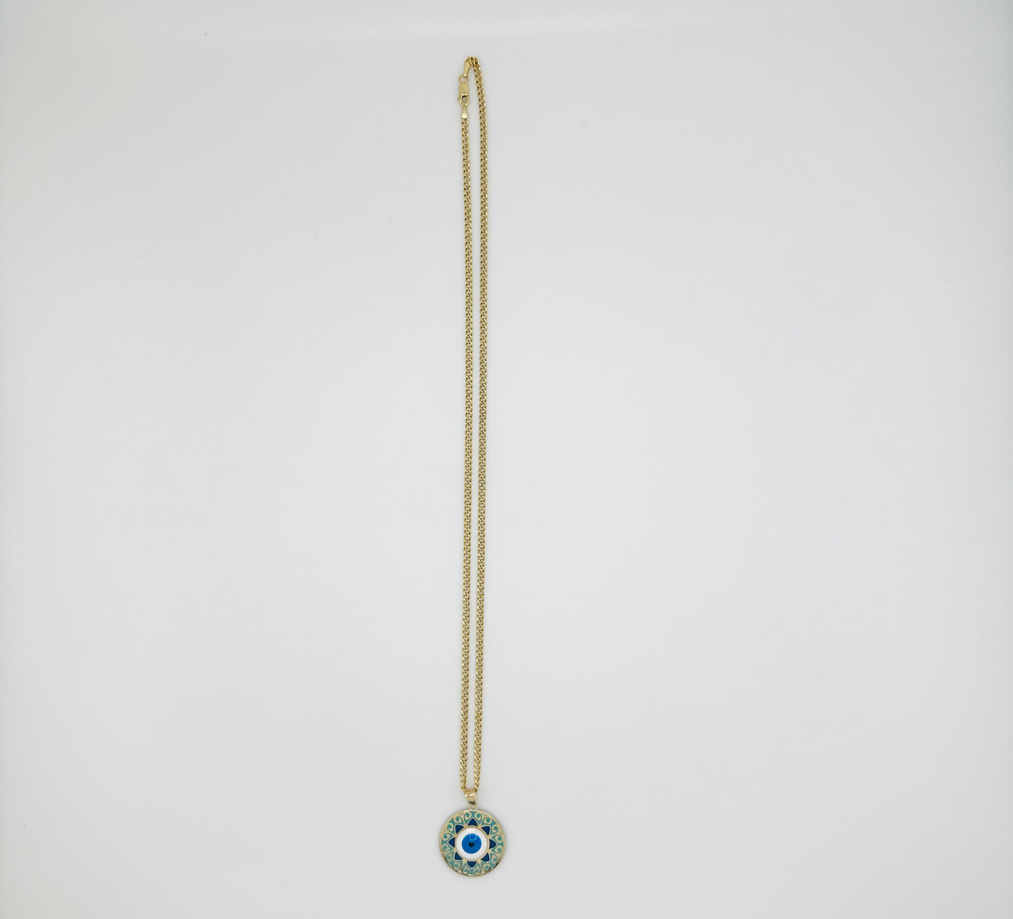 14k Ojo Turco Necklace