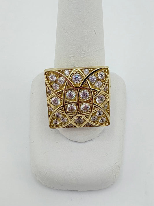 10K Gold Ring Men