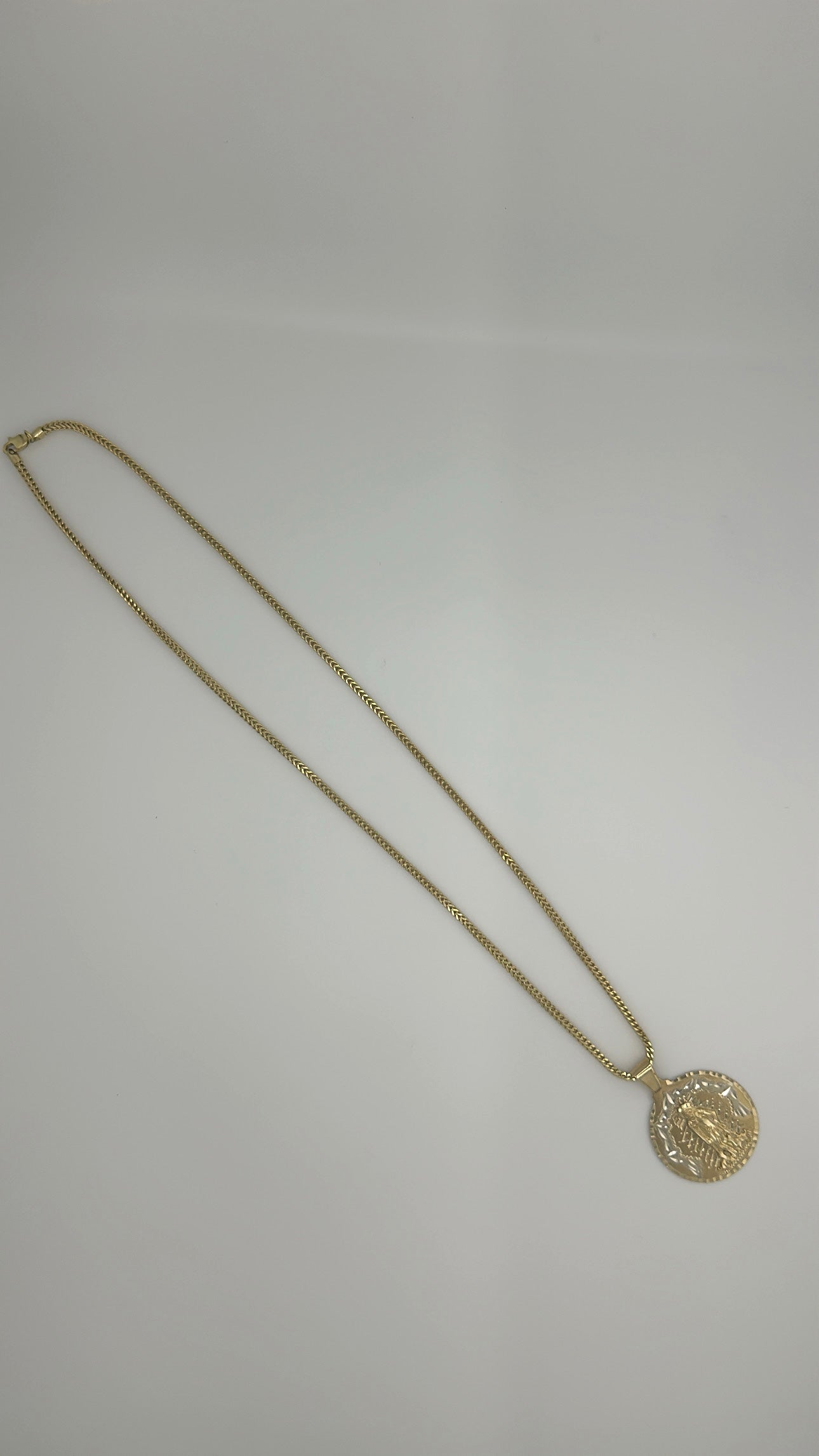 10K Necklace & 14K Pendant