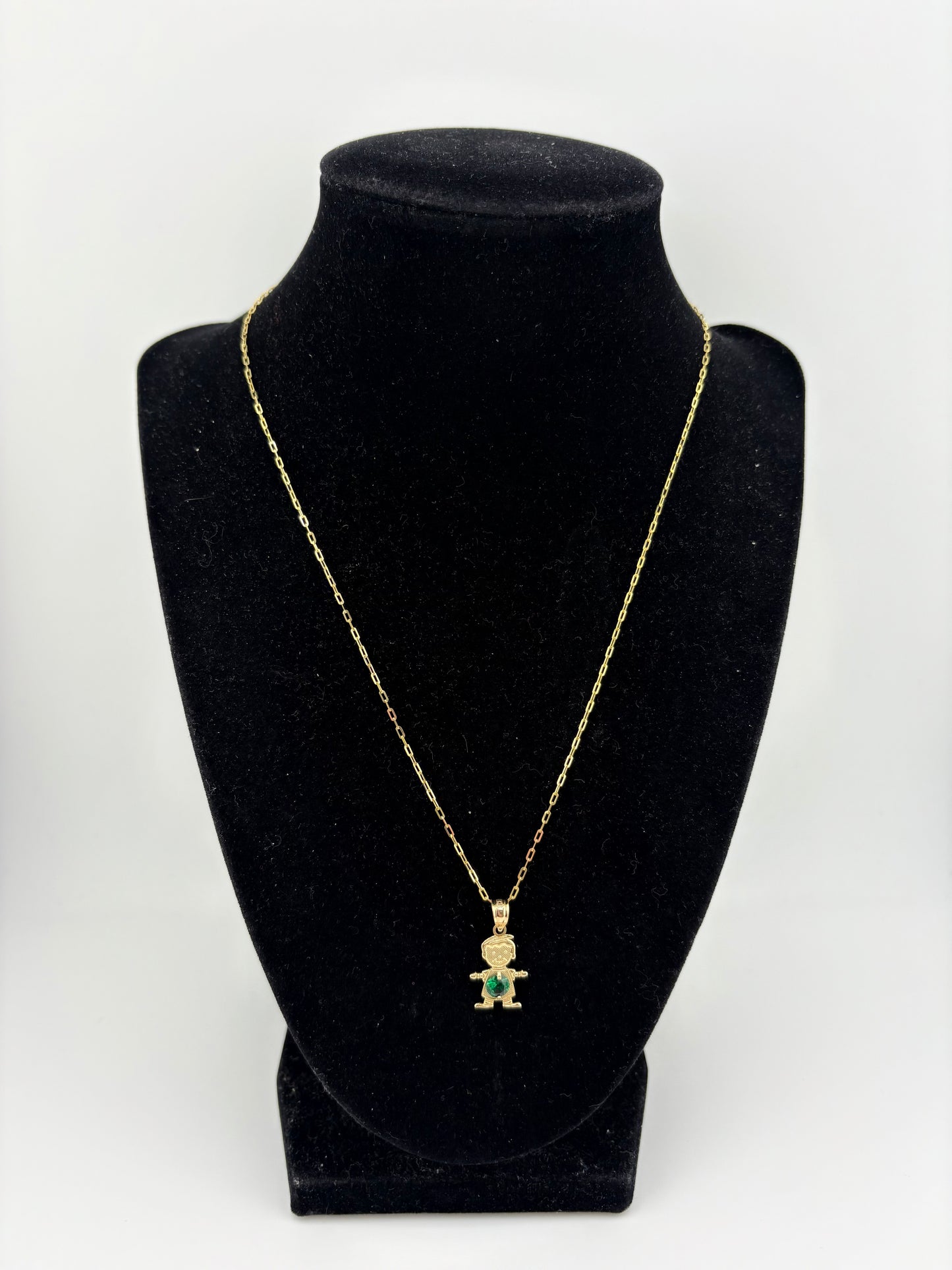 14K Boy Necklace