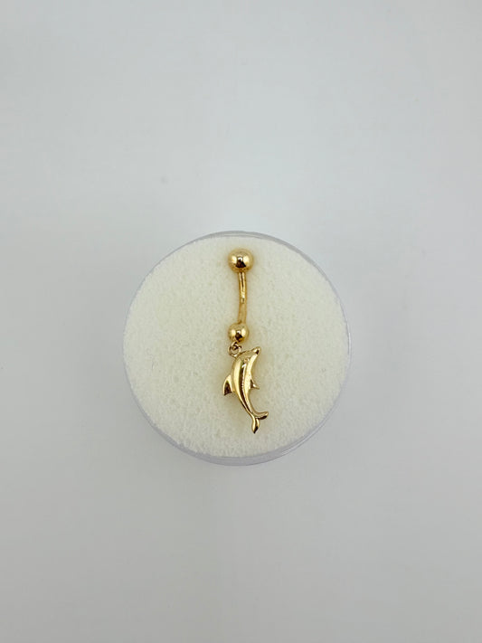 14K Belly Ring Piercing