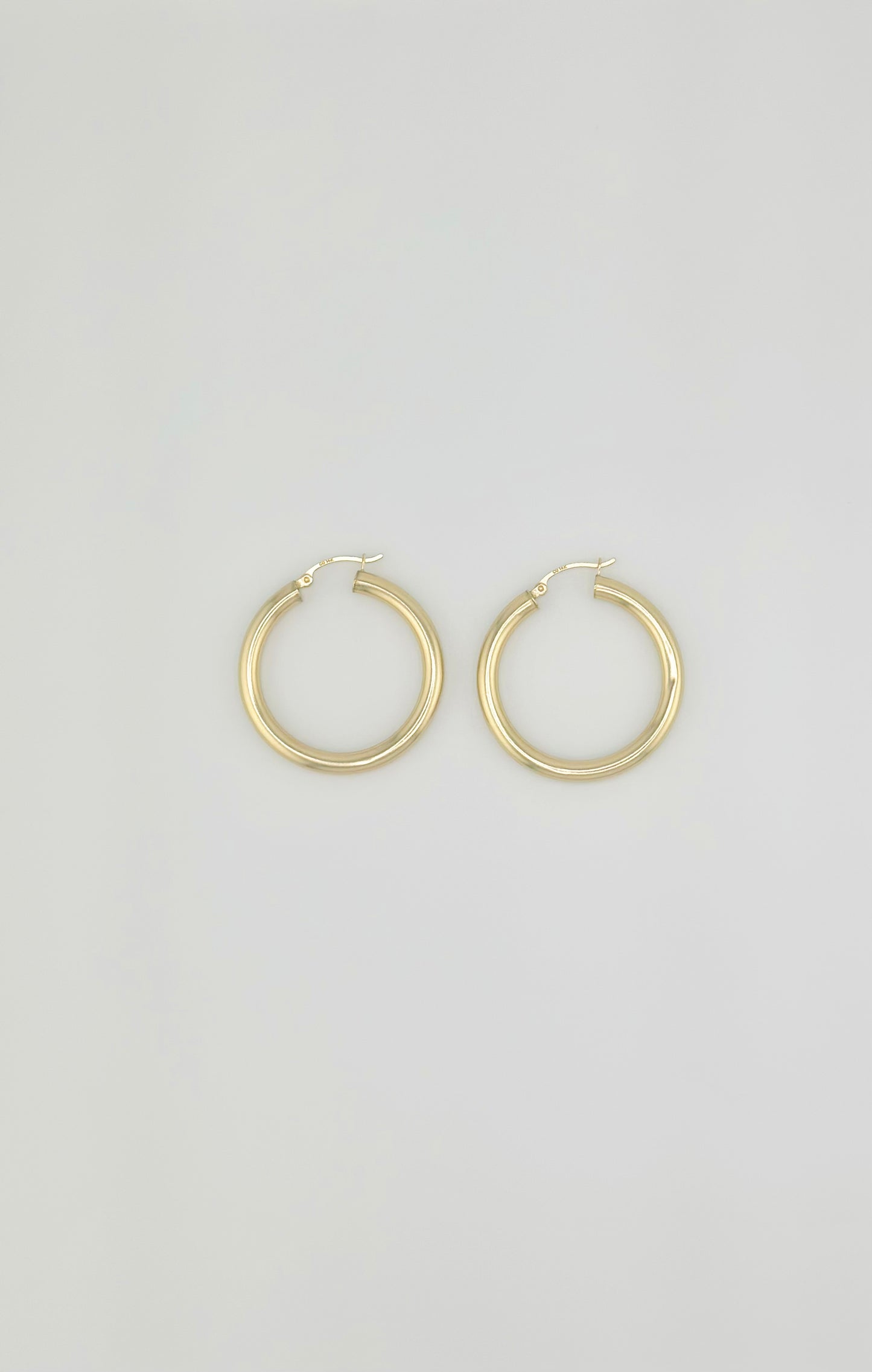 14K Hoops