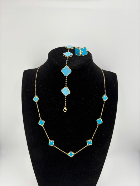 10K Necklace 16-20IN Set