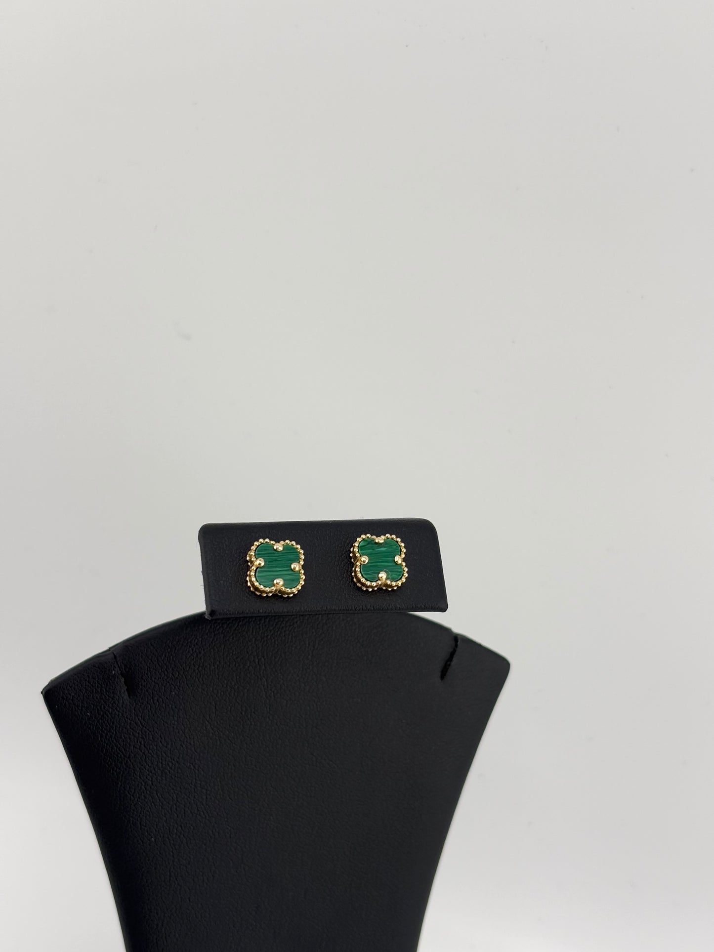 14K Green Earrings