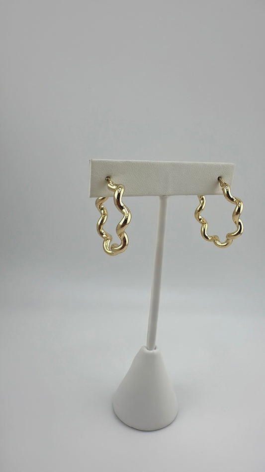 14K Hoops