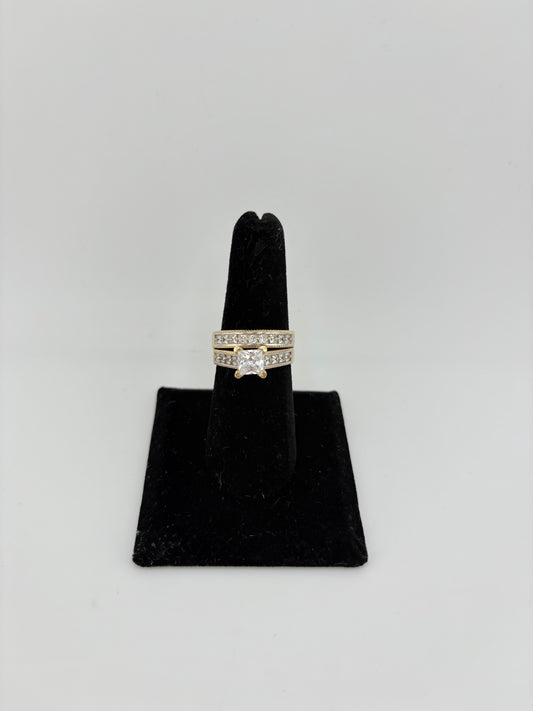 14K Anillo De Compromiso