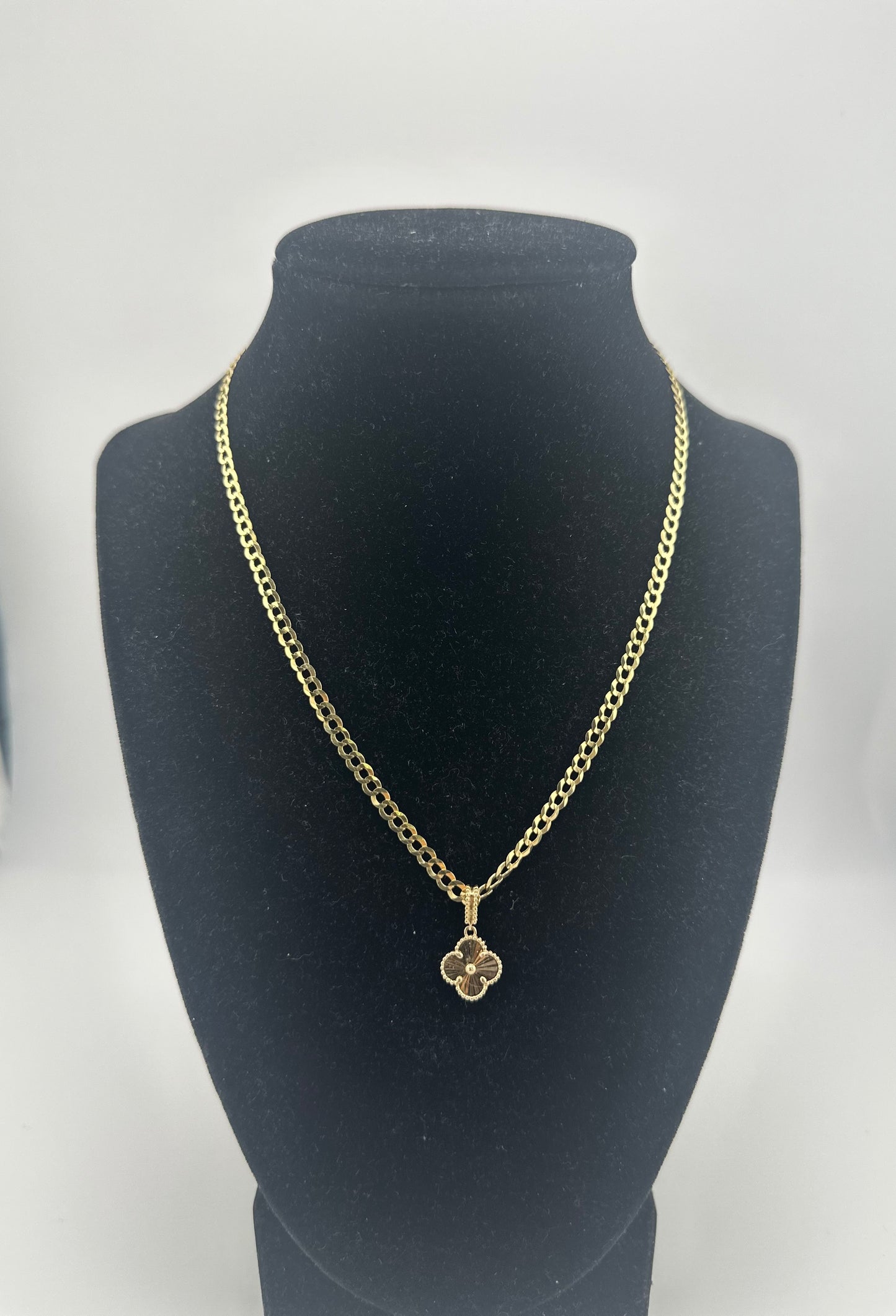 14K Clover Necklace