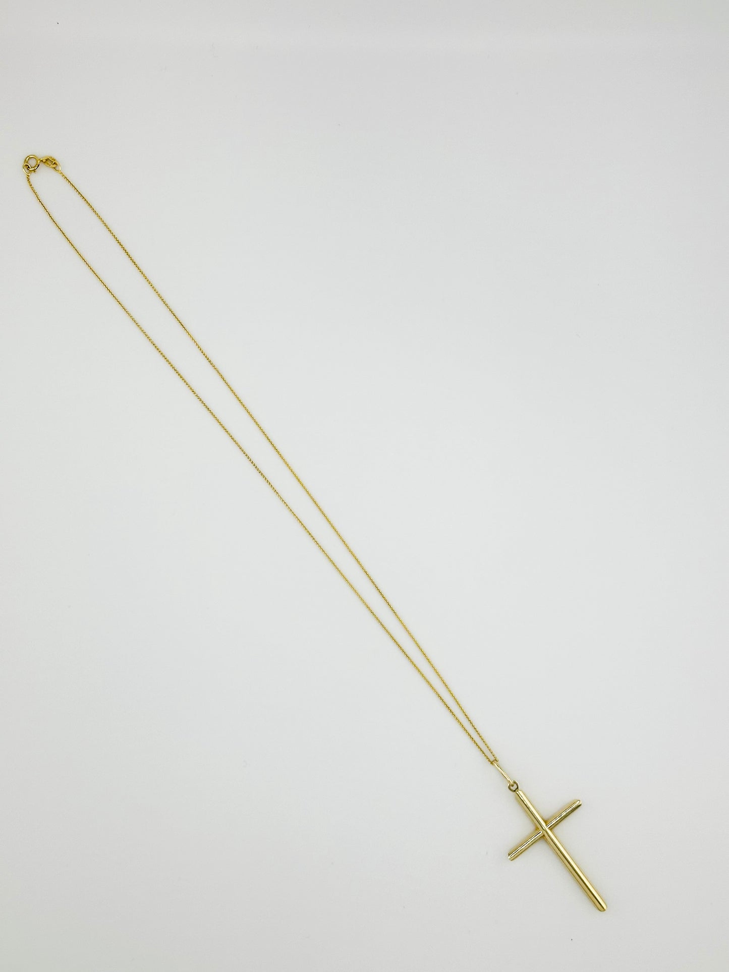 14K Cross Necklace