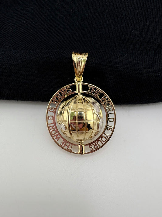 10K Gold Pendant Medium