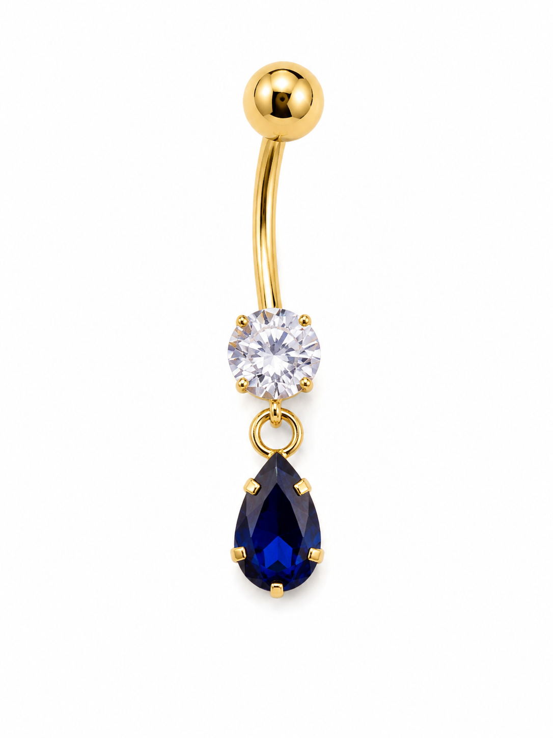 10K Gold Belly Ring