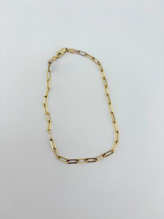10K Anklet Bracelet