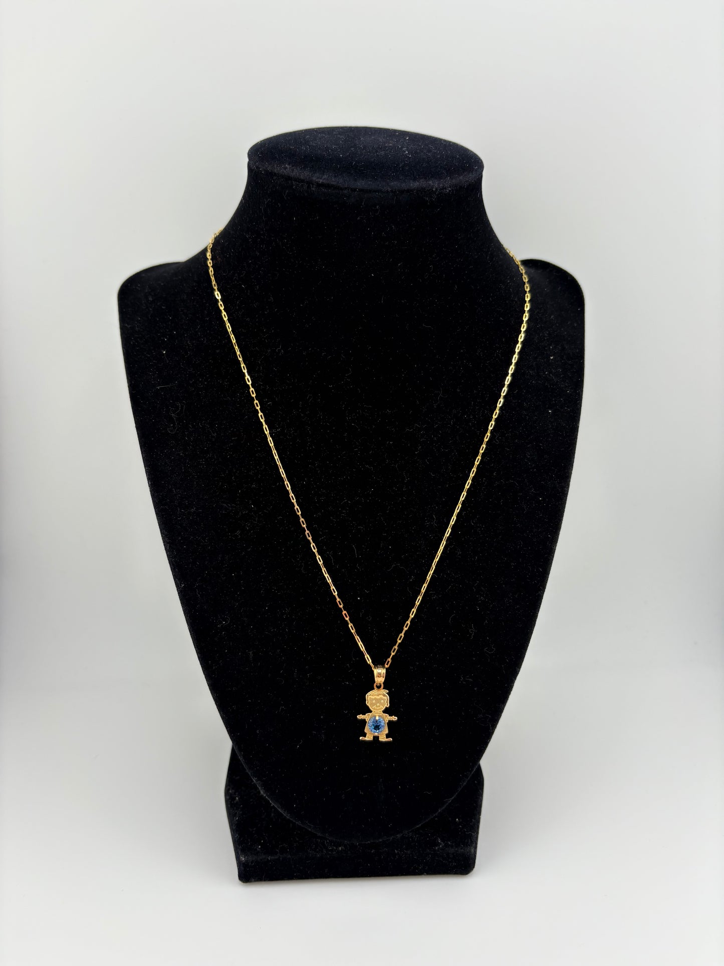 14K Boy Necklace