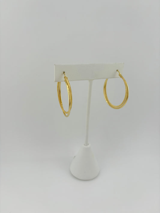 14K Hoops