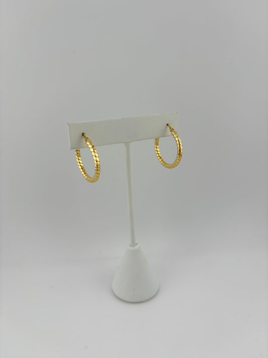 14K Hoops