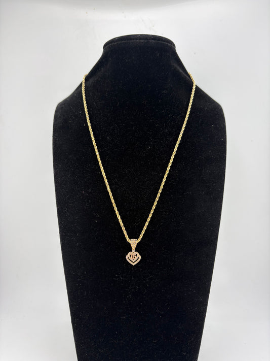 10K Necklace 18IN