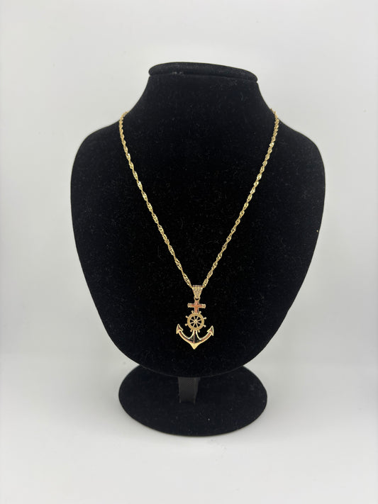 10K Necklace 18IN