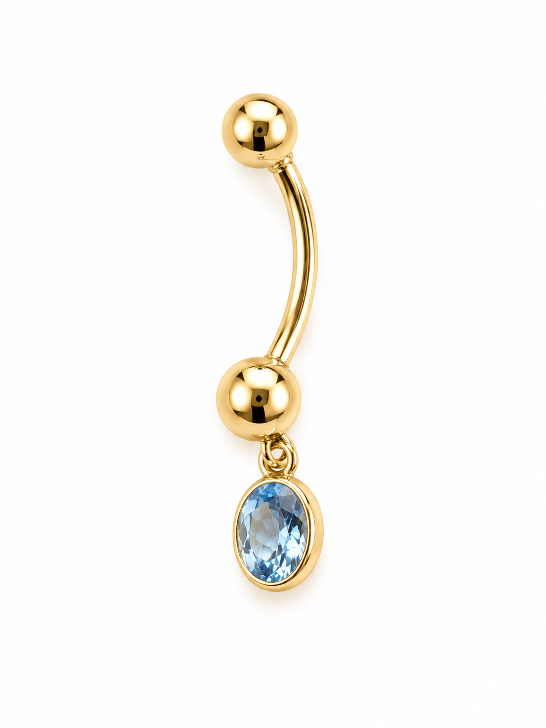 10K Gold Belly Ring