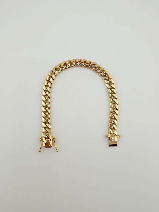 10K Cuban Link Bracelet