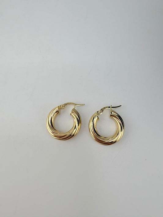 10K Gold Hoops